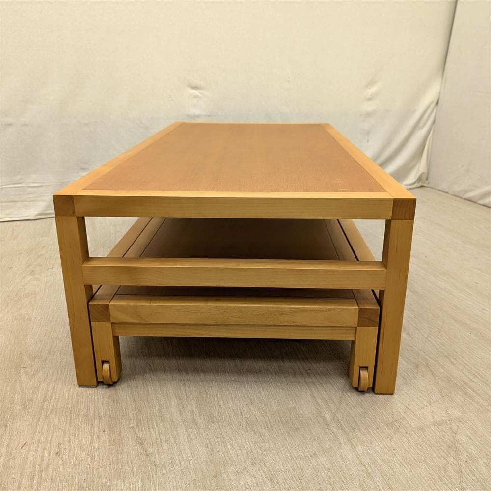 展示品　フランスベッド　伸長式　センターテーブル　リビング　コーヒーテーブル