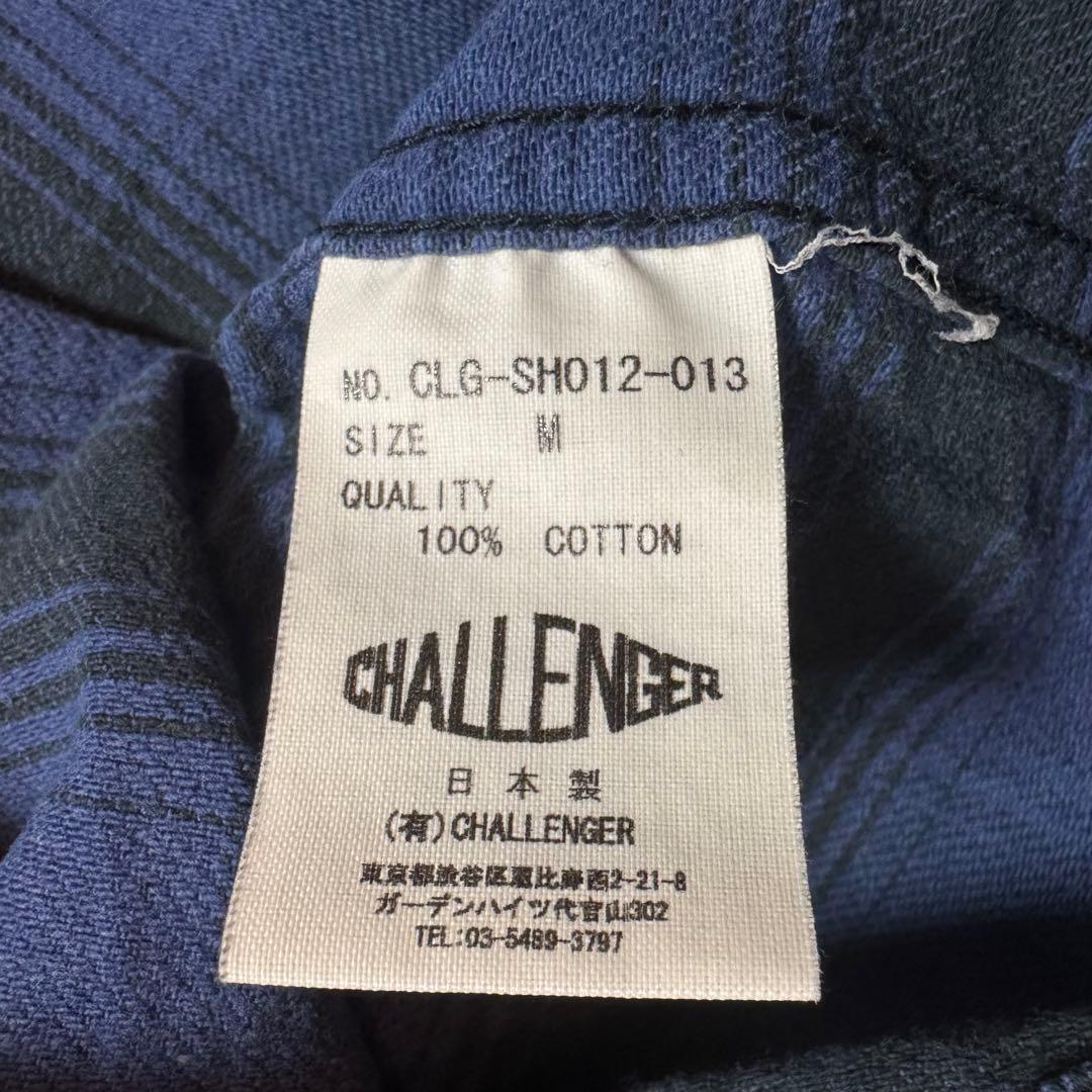 CHALLENGER/チャレンジャー 長袖ネルシャツ Mサイズ