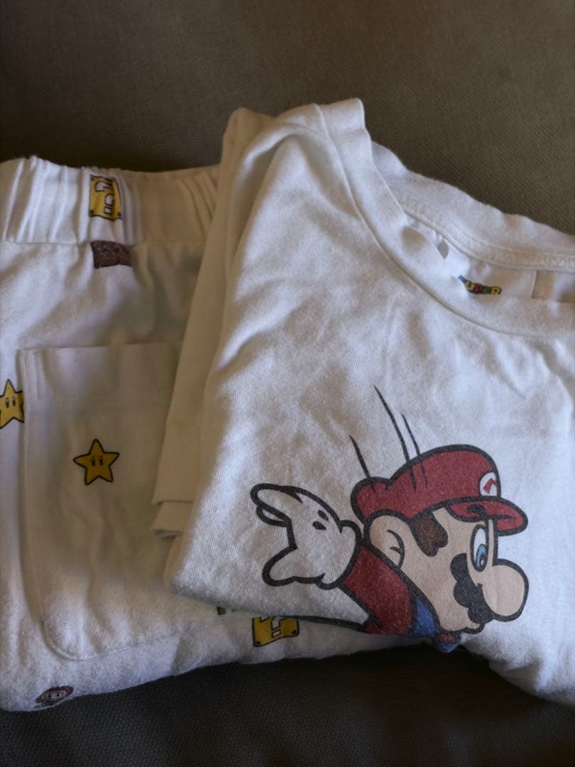 ジェラートピケ　マリオコラボ　ルームウェア