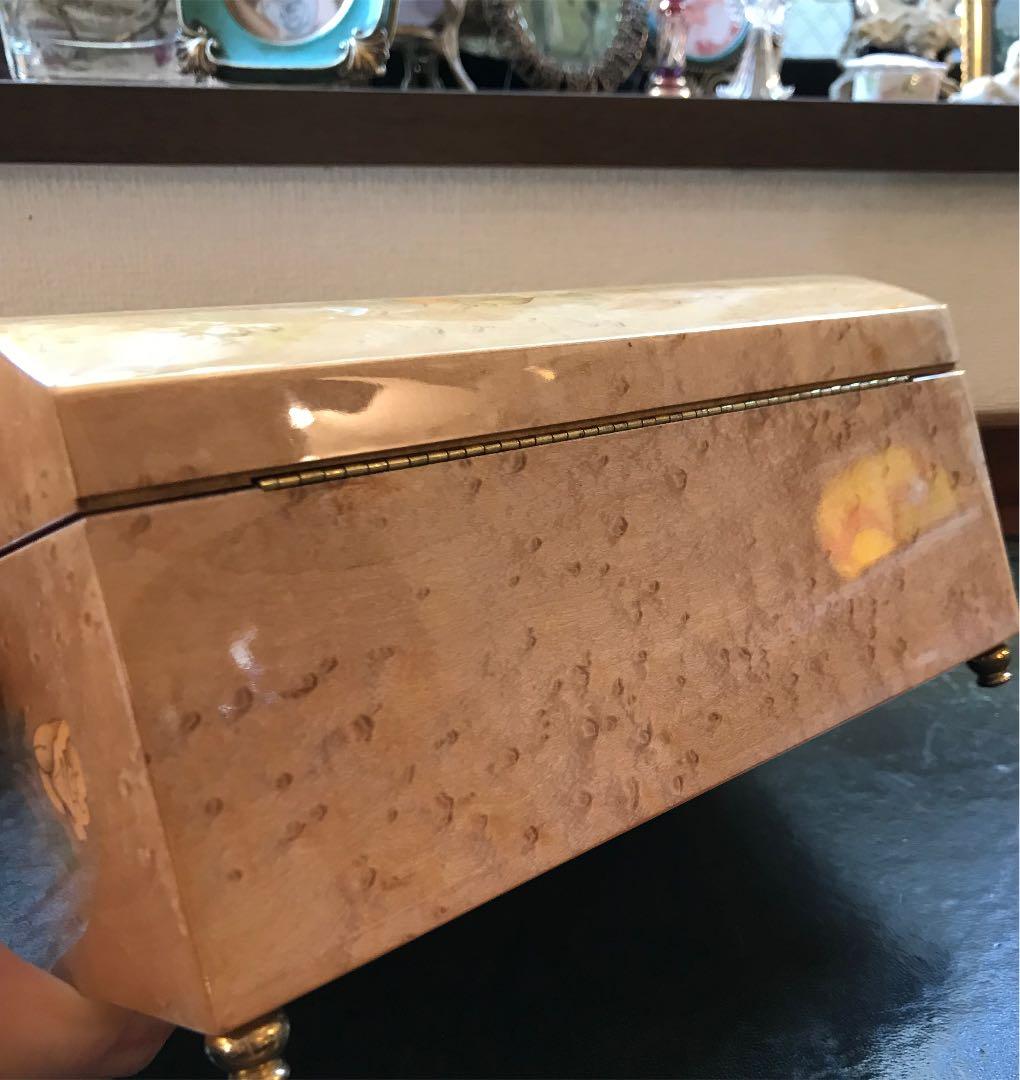 象嵌　オルゴール　ジュエリーボックス