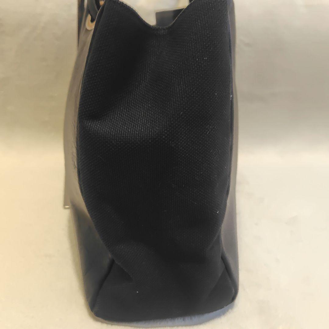 UNITED ARROWS レザー　トートバッグ黒　肩掛け　ビジネスバッグ　A4