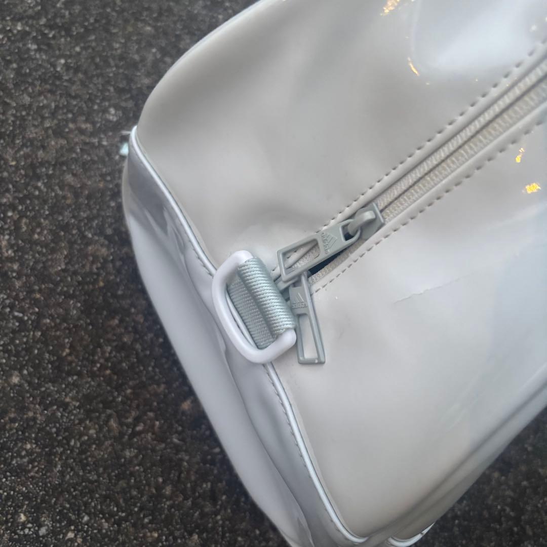 バッグ 00s old adidas enamel hand bag y2k