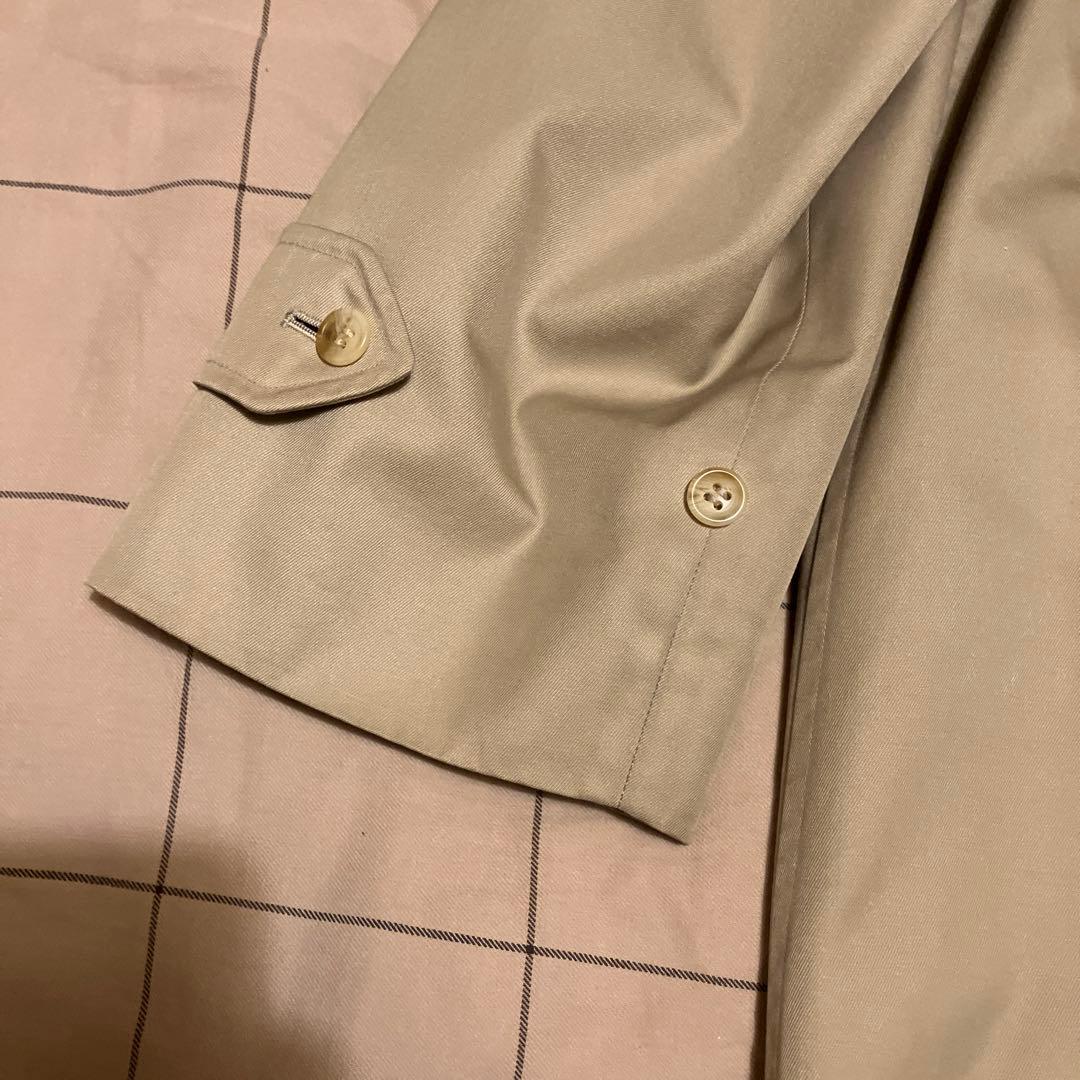 バーバリー ステンカラーコート ベージュ バルカラーコート