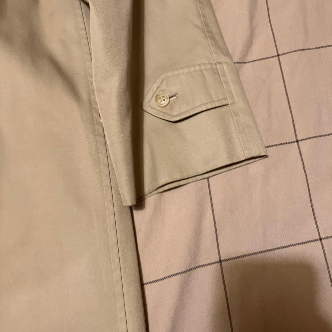 バーバリー ステンカラーコート ベージュ バルカラーコート