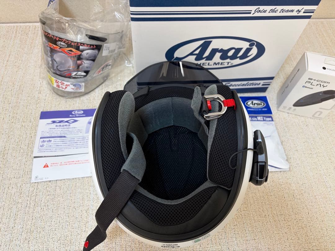 Arai アライ sz-g ジェットヘルメット Lサイズ おまけ多数