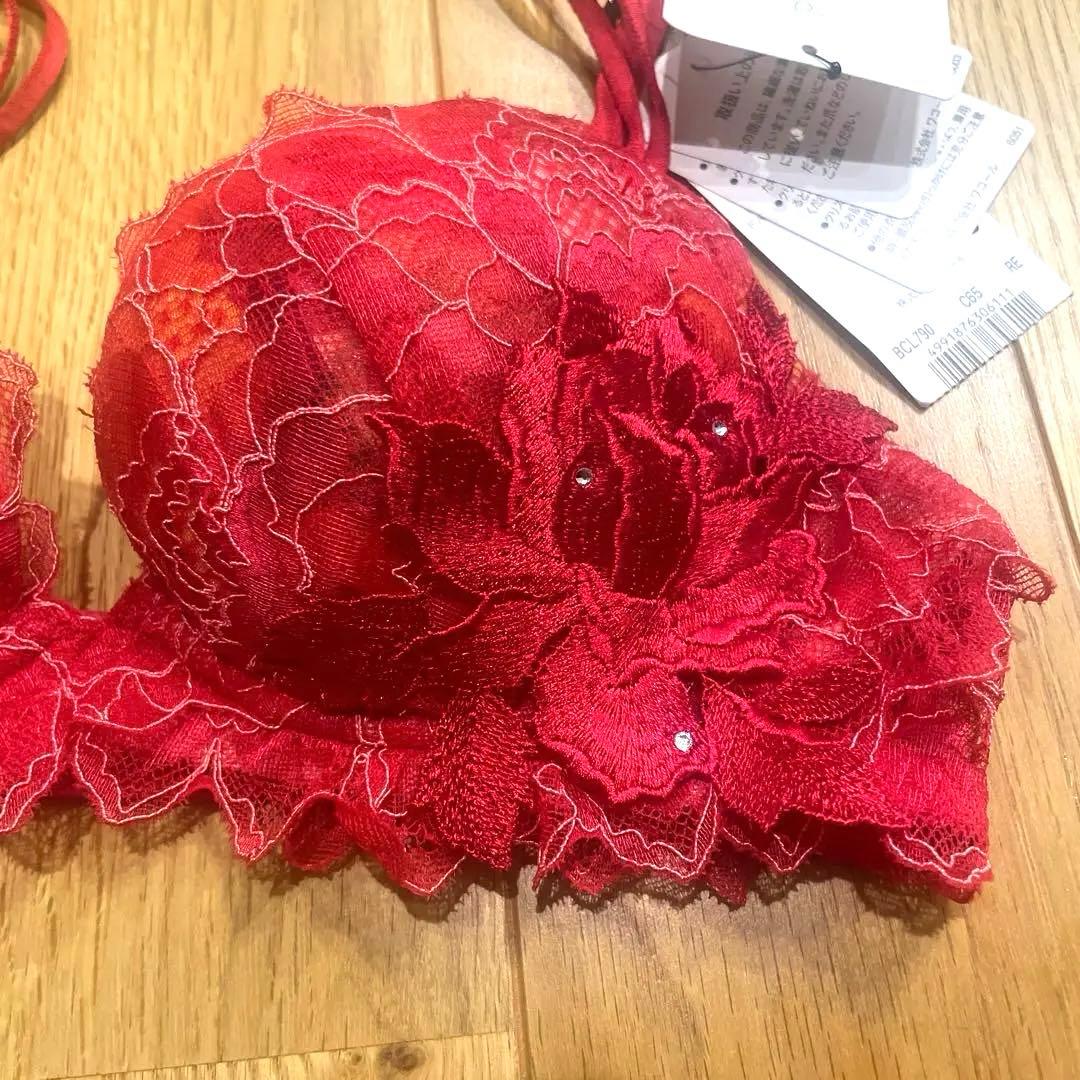 Toto　新品タグ☆ワコール パルファージュ☆ブラジャーC65 ショーツM