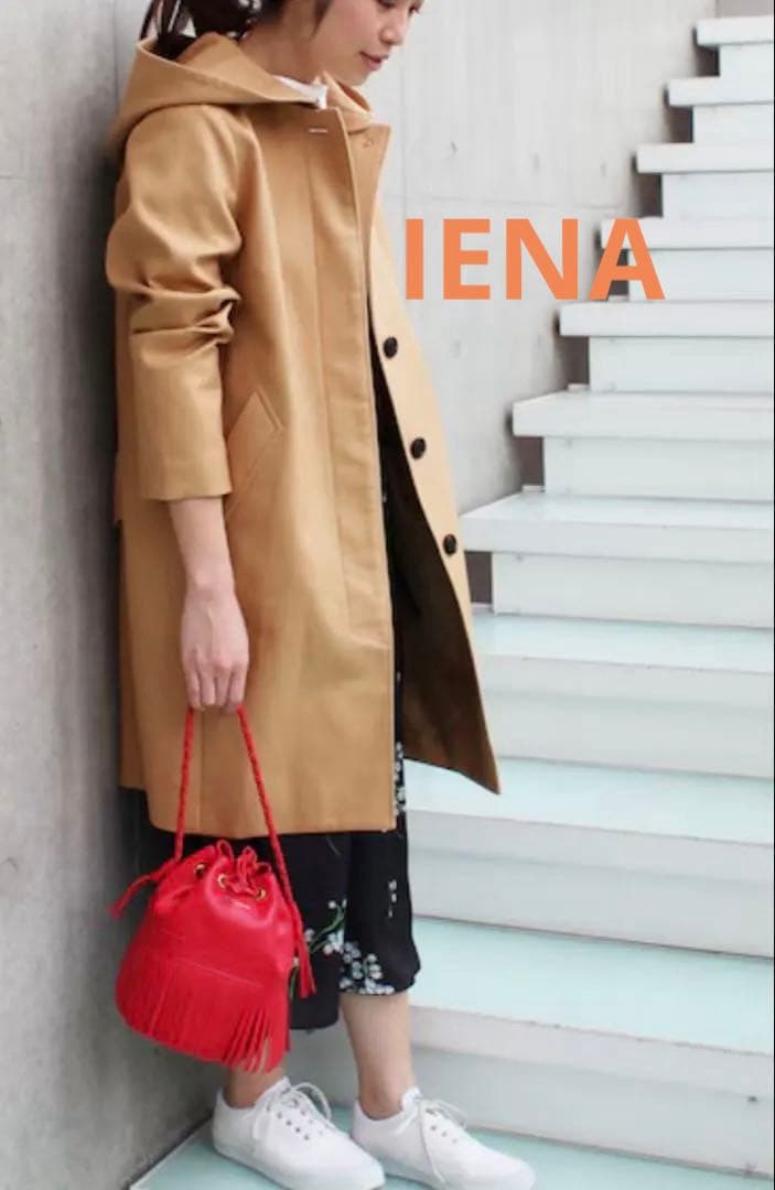 IENA トリプルクロスコットンフードコート(フード取り外し可能)