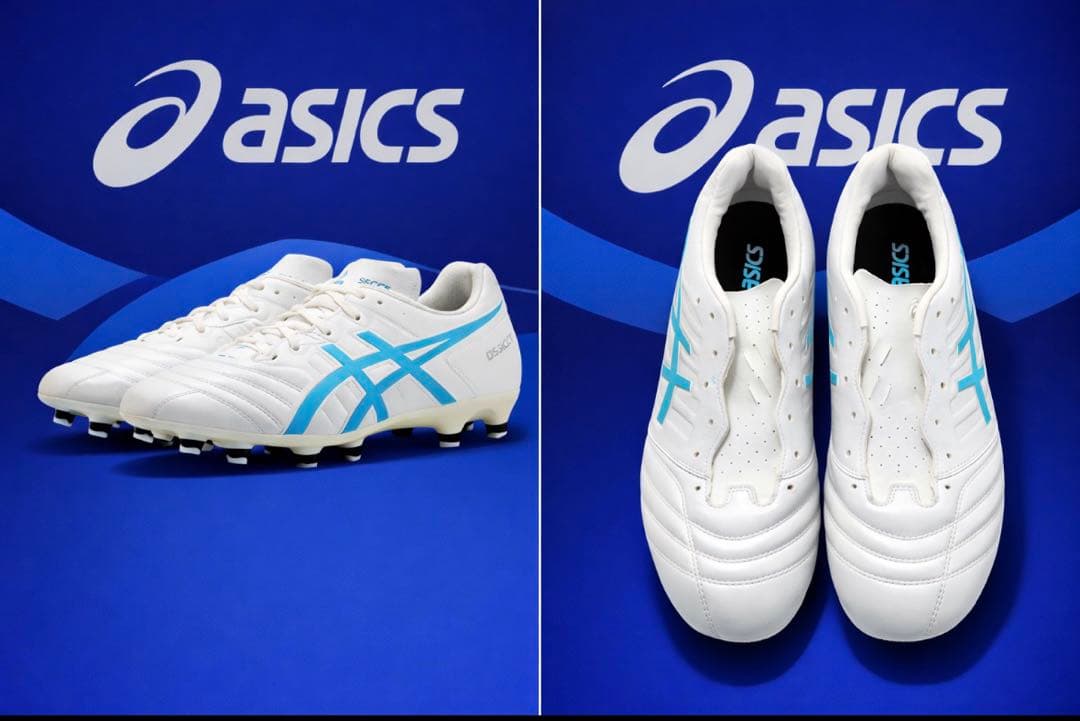 ASICS サッカーシューズ ホワイト取り替え式