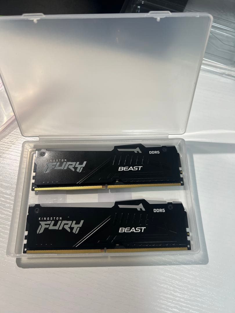 Kingston FURY BEAST RGB DDR5 2枚16gb 5200