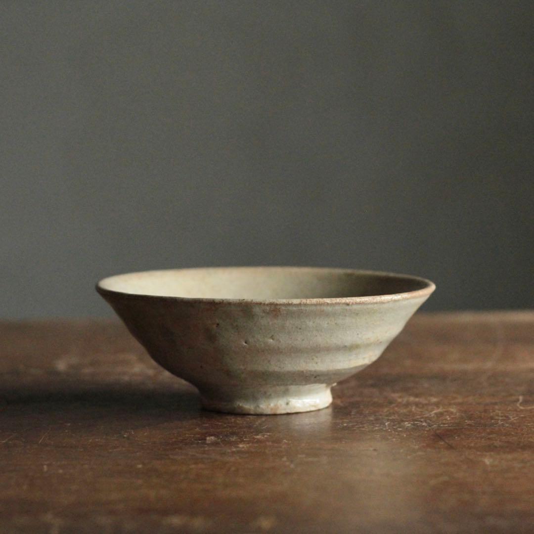 李朝 堅手 小服 茶碗 朝鮮美術 古美術 茶道具 古道具 アンティーク