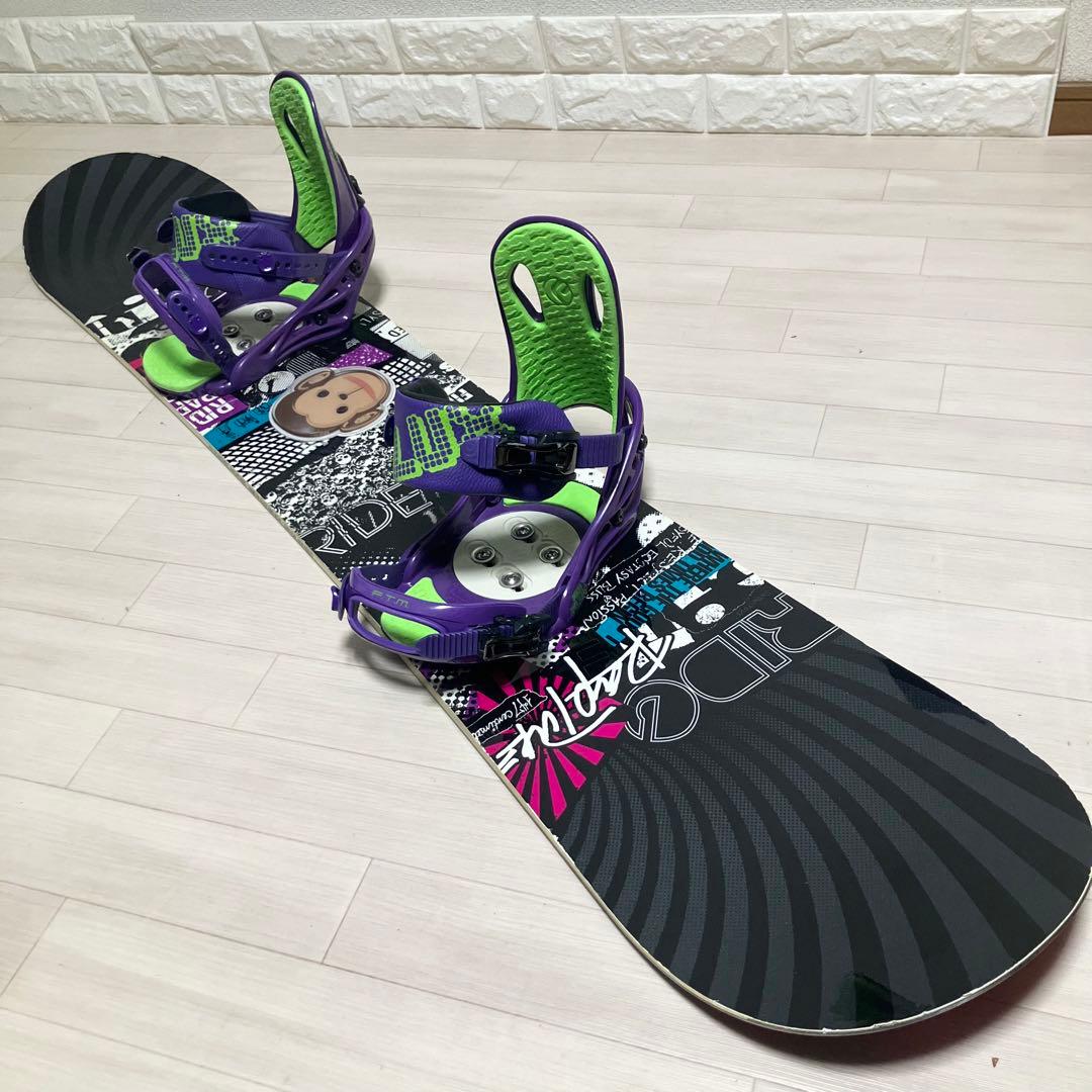 RIDE RAPTURE SERIESライドスノーボード147/FLUXバインS