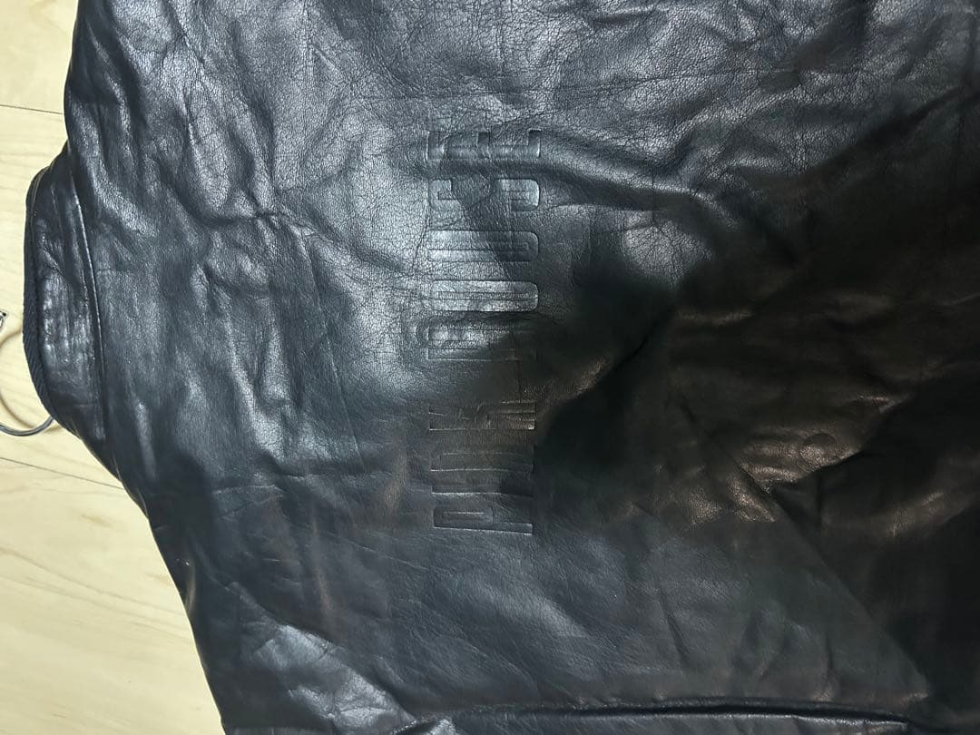 未使用　ピンクハウス　レザージャケット　裏地花柄