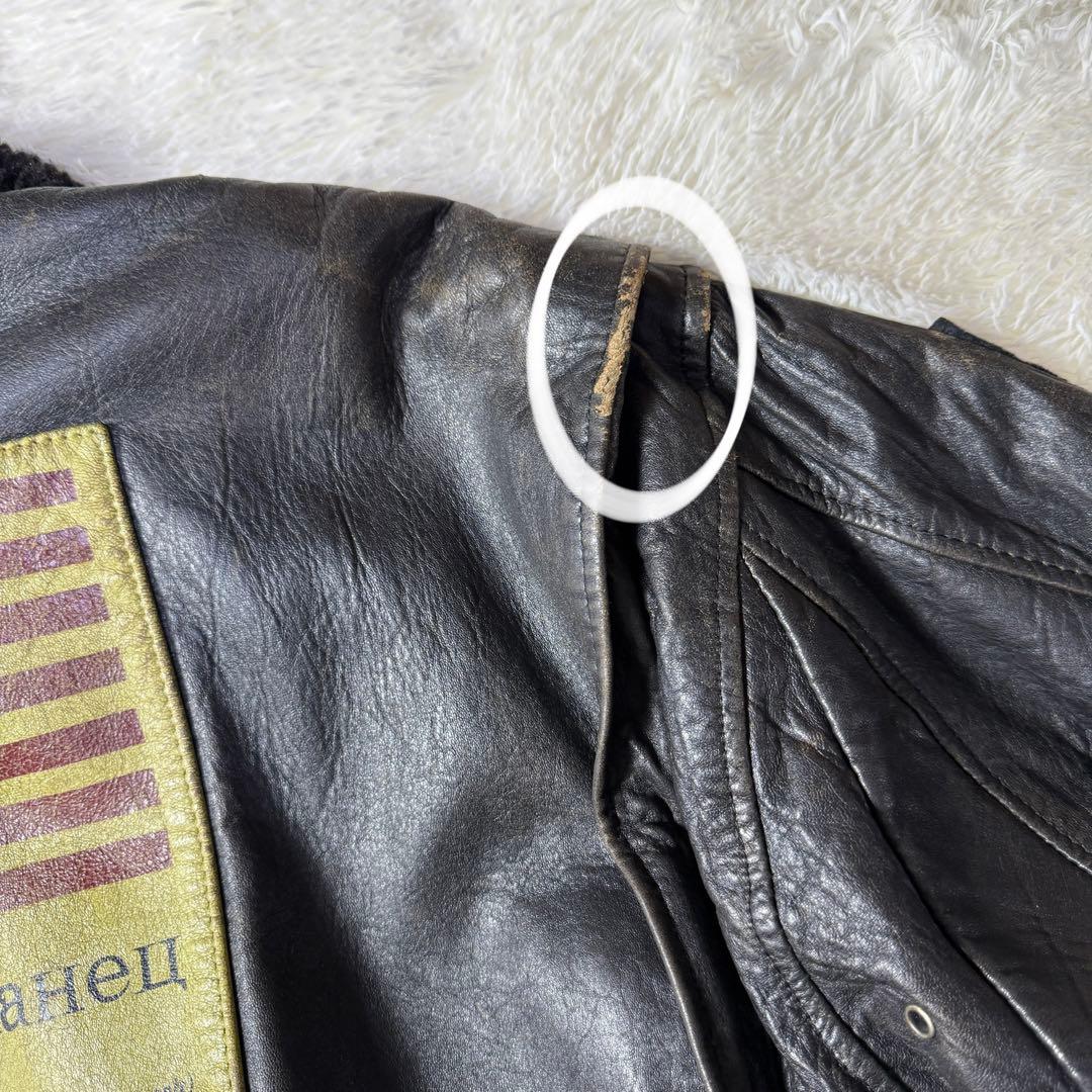 【胸タグ】AVIREX G-1 フライト レザージャケット L TOP GUN