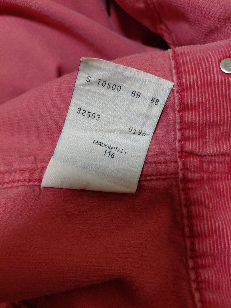 90s Levi's コーデュロイジャケット 70500