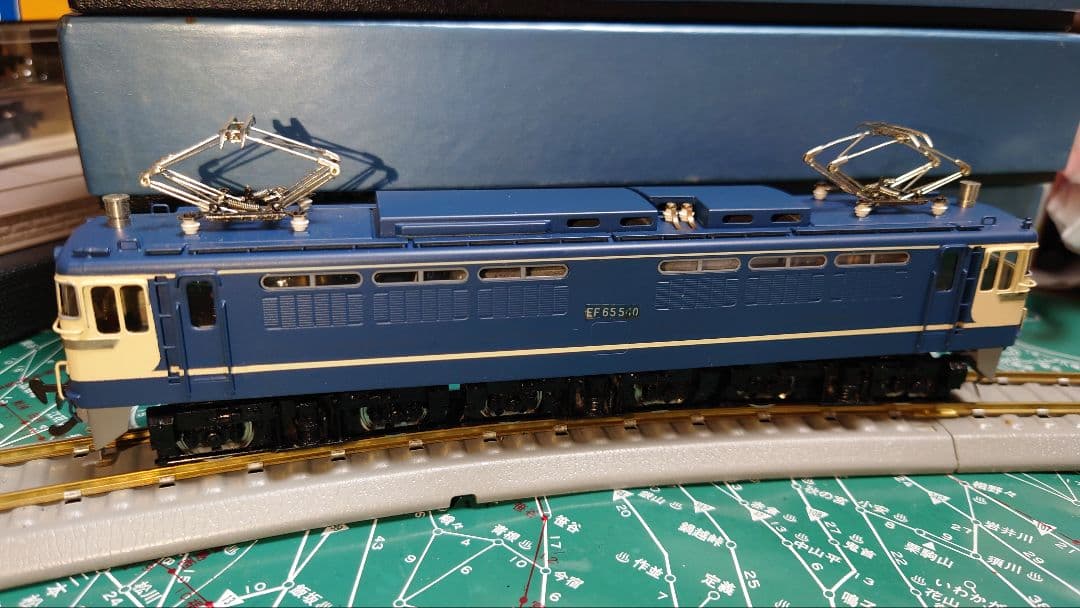 HOゲージ 国鉄EF65-500 直流電気機関車（KATSUMI製）