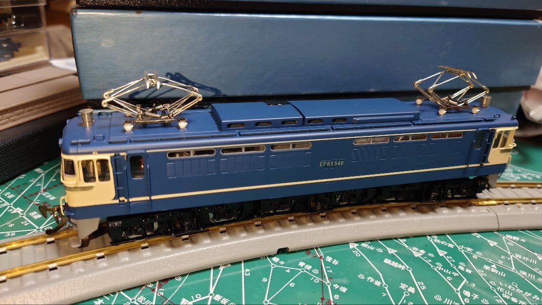 HOゲージ 国鉄EF65-500 直流電気機関車（KATSUMI製）