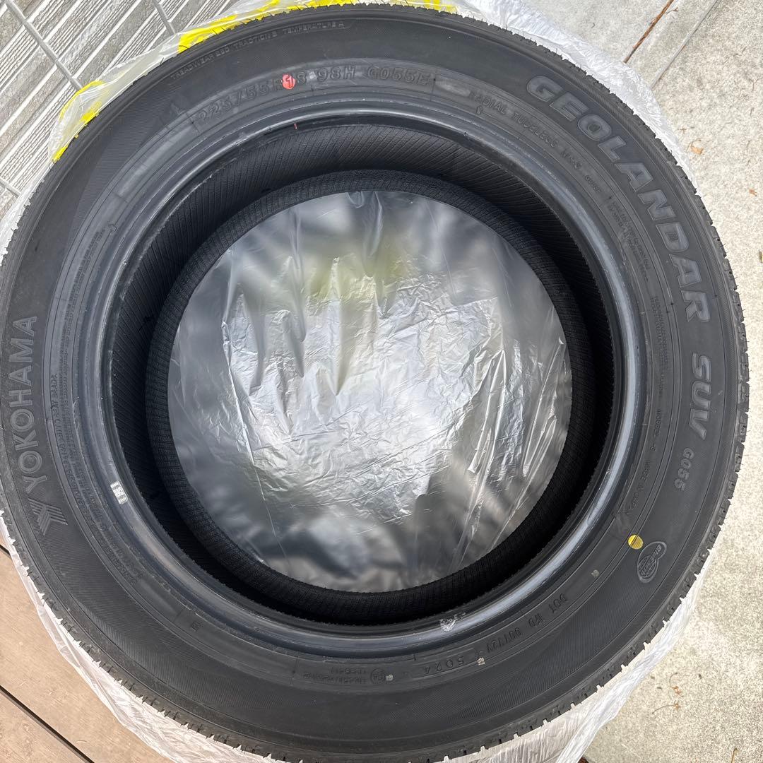 ジオランダーsuv 225/55R18 ゴムのみ