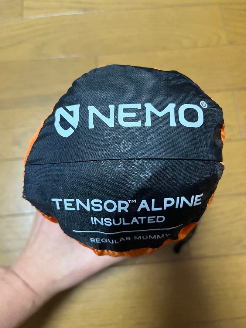 値下不可 山岳超軽量NEMO TENSOR ALPINE スリーピングマット箱付