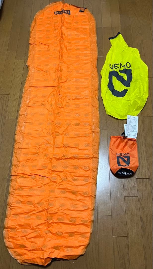 値下不可 山岳超軽量NEMO TENSOR ALPINE スリーピングマット箱付