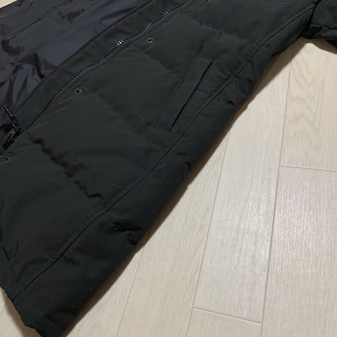 美品　カナダグース✨シェルバーン　ロングダウン　ブラック　黒　XS 4C11