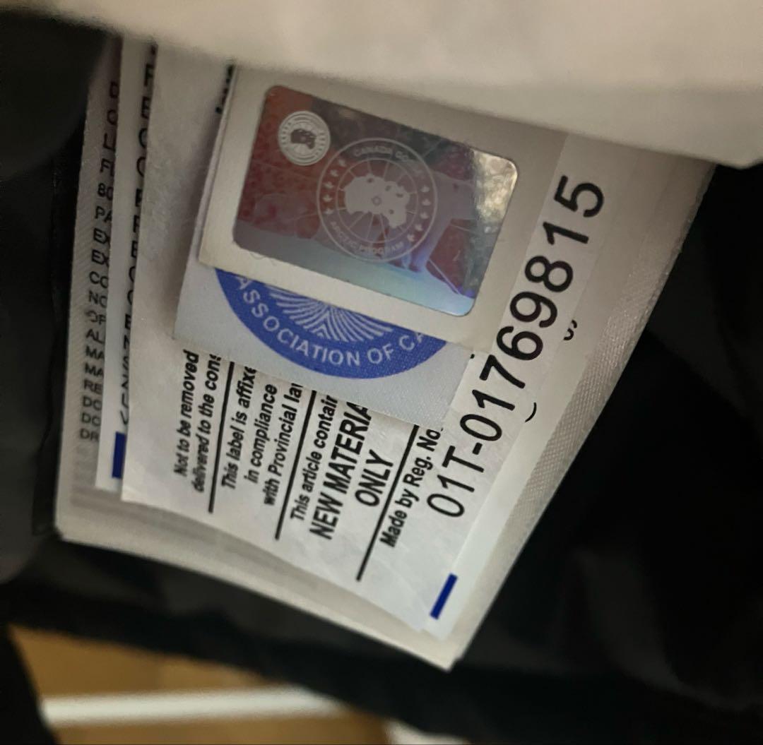 美品　カナダグース✨シェルバーン　ロングダウン　ブラック　黒　XS 4C11