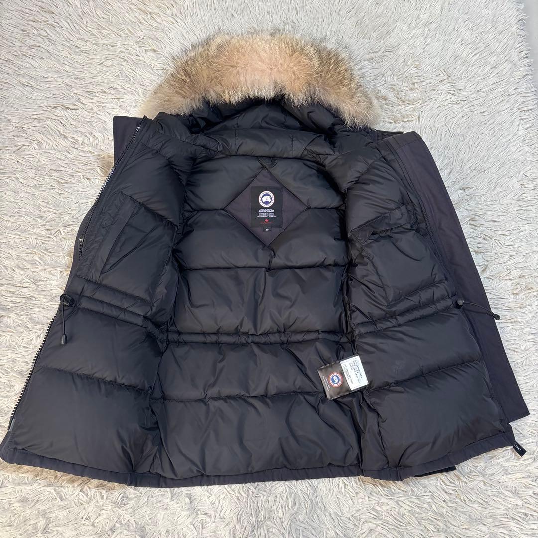 カナダグース シャーロットパーカ ダウンジャケット 2WAY NAVY S