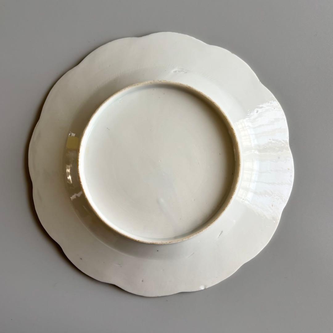 英国製アンティーク 1880年代　ロイヤルウースター　深紅と盛上げ金彩【稀少品】