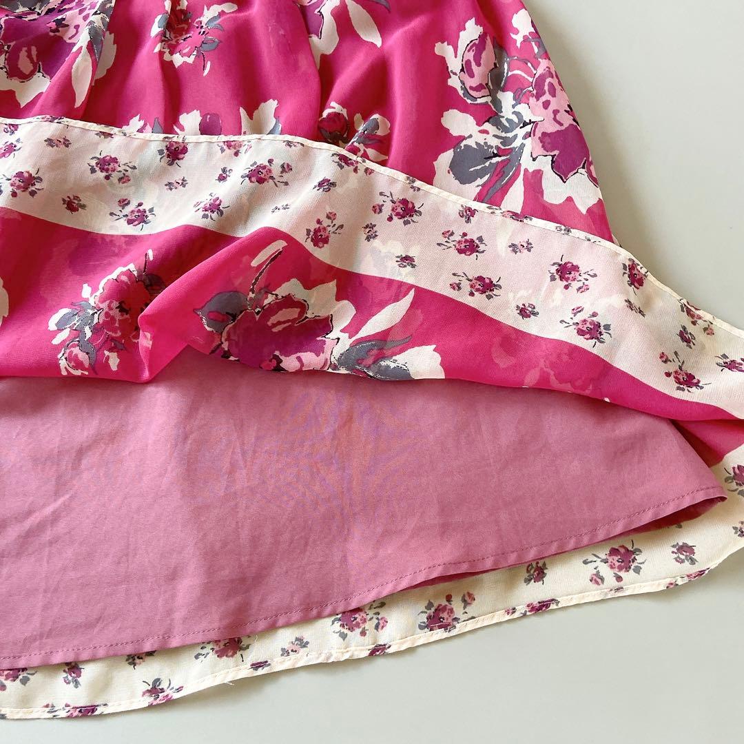 ジルスチュアート JILL STUART ワンピース 花柄 総柄 日本製 2