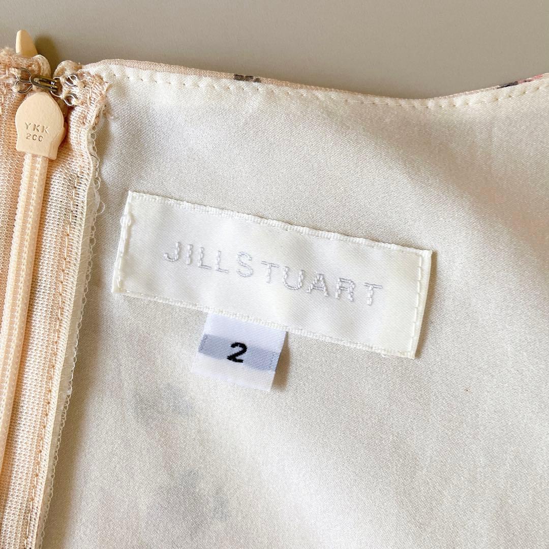 ジルスチュアート JILL STUART ワンピース 花柄 総柄 日本製 2