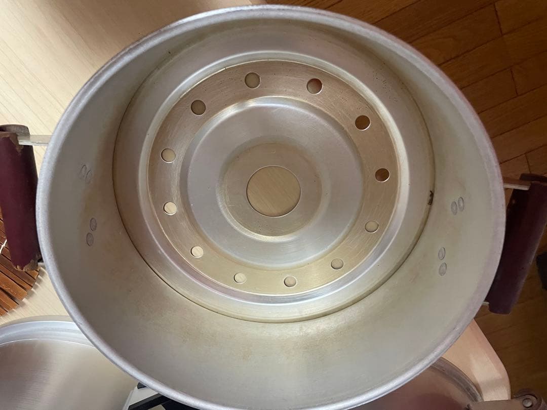 三協セイロ アルミ蒸し器 3段式