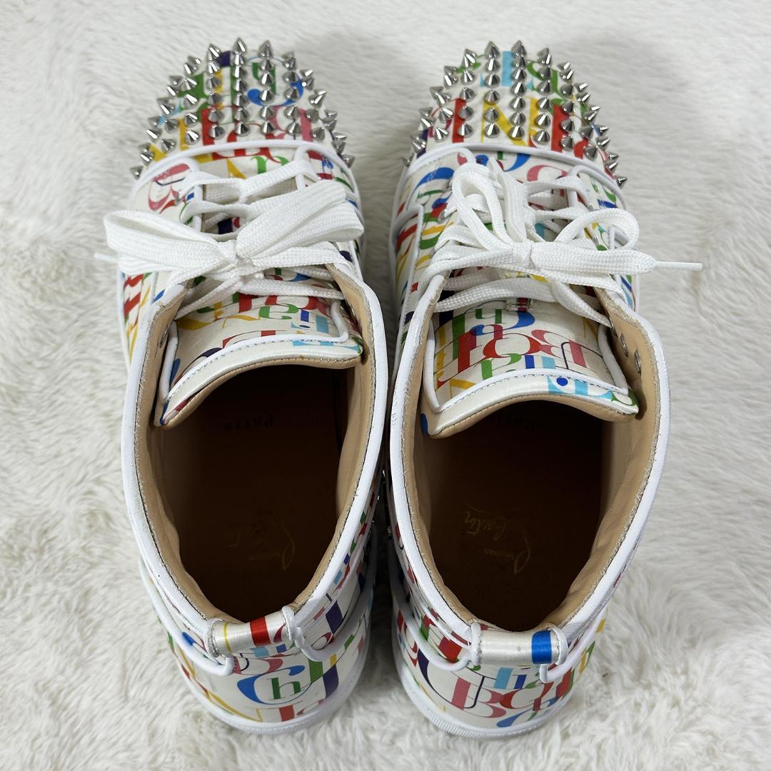 Christian Louboutin スタッズ スニーカー マルチカラー 43