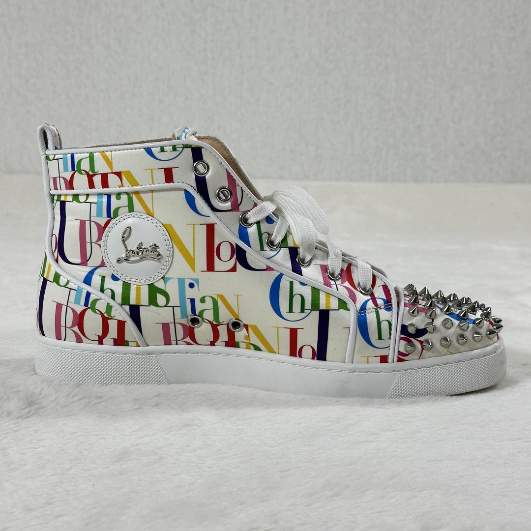 Christian Louboutin スタッズ スニーカー マルチカラー 43