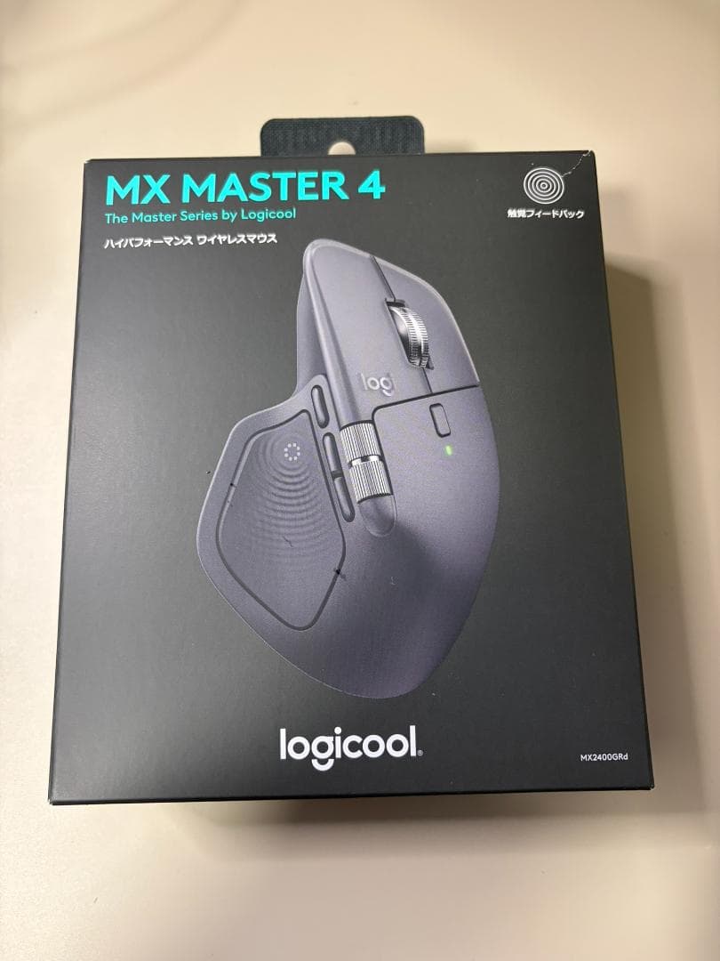 【美品】Logicool MX Master 4 グラファイト 箱・レシーバー付