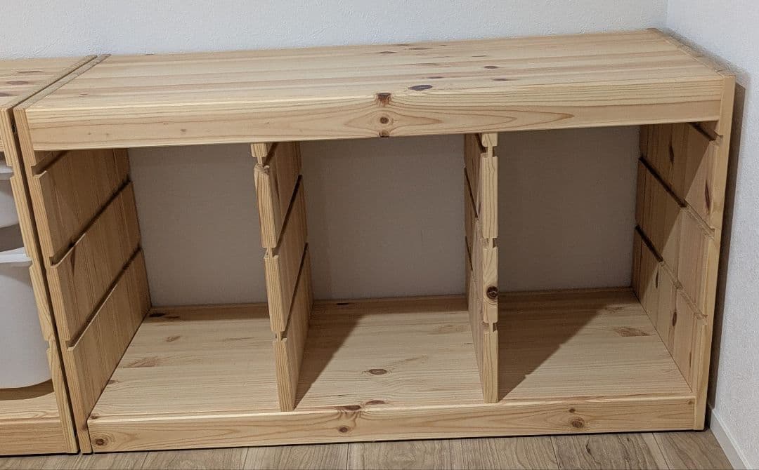 IKEA トロファスト　プラスチックボックス6個付きAタイプ