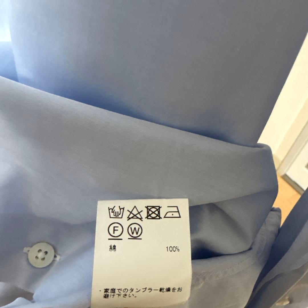 MAATTE&SONSライトブルー 長袖シャツ