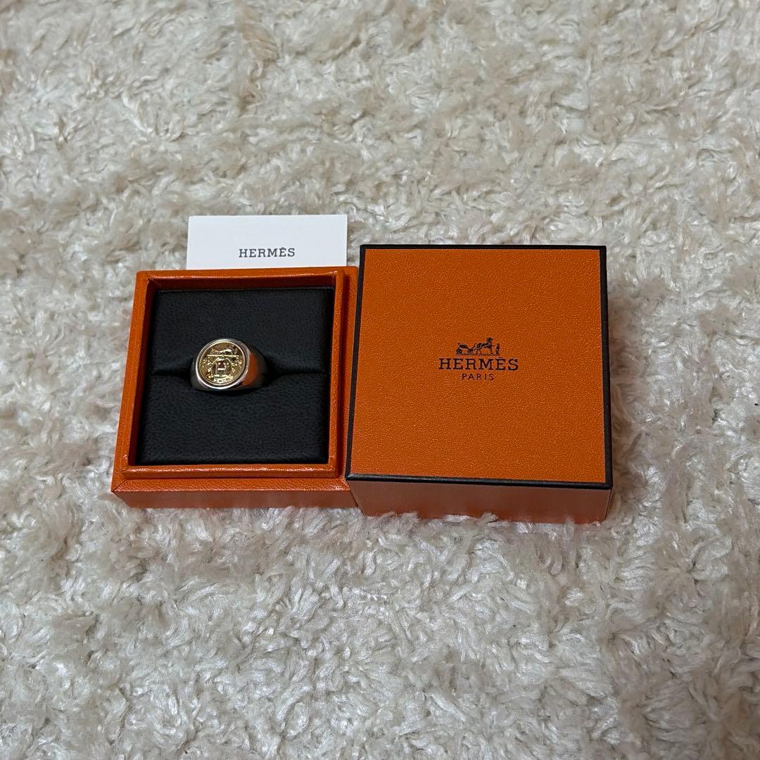 エルメス　HERMES エクスリブリス ピンクゴールド　57