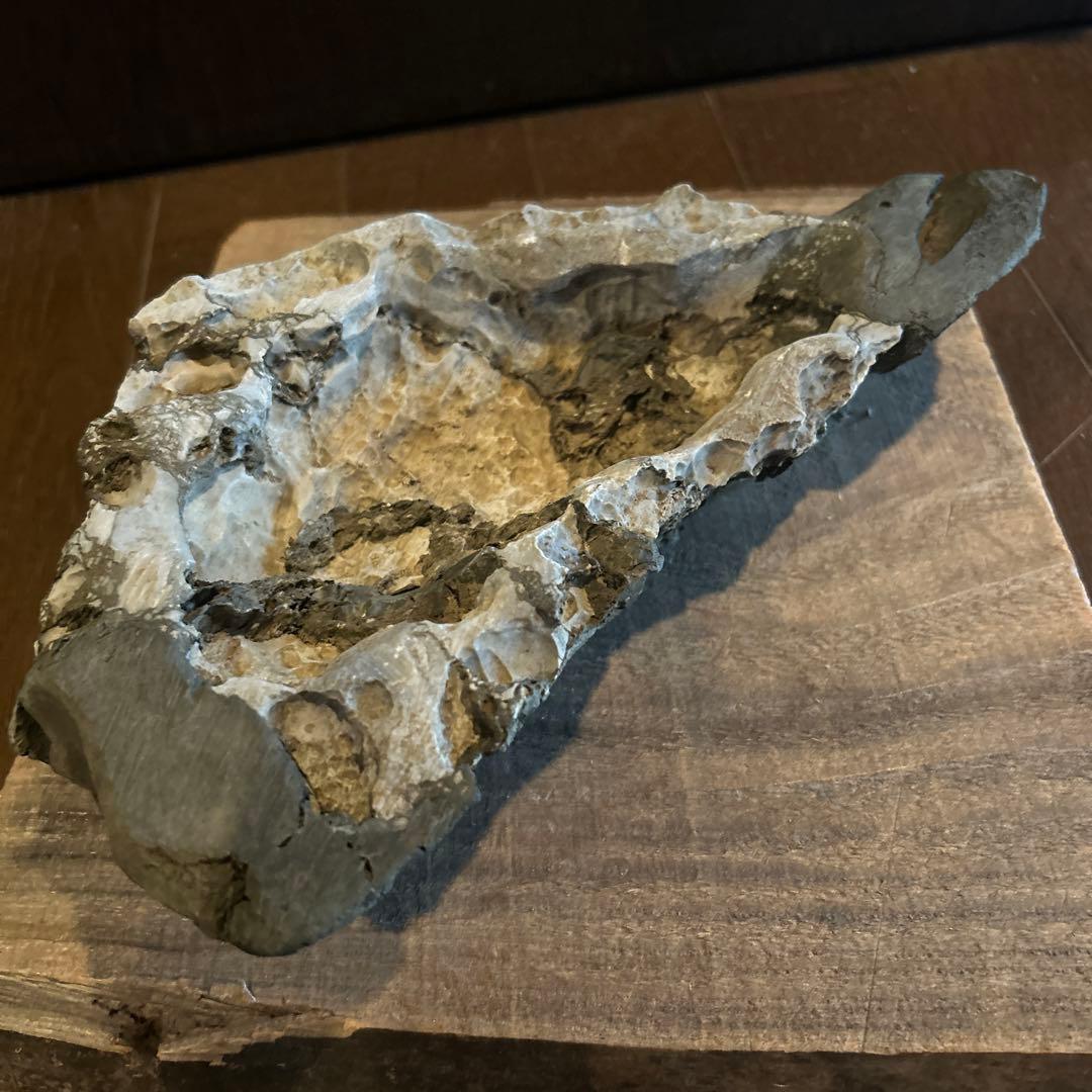 小品盆栽　植木鉢　天然石　希少品　クリ抜き植木鉢　一点物　多肉植物　サボテン
