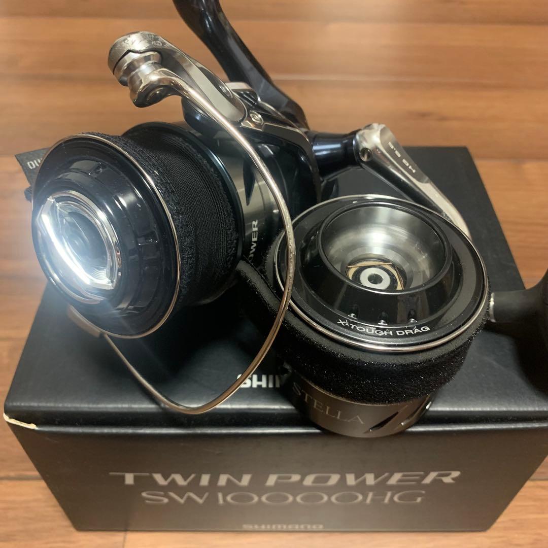21ツインパワーsw 10000HGとステラ sw14000の夢屋スプールセット