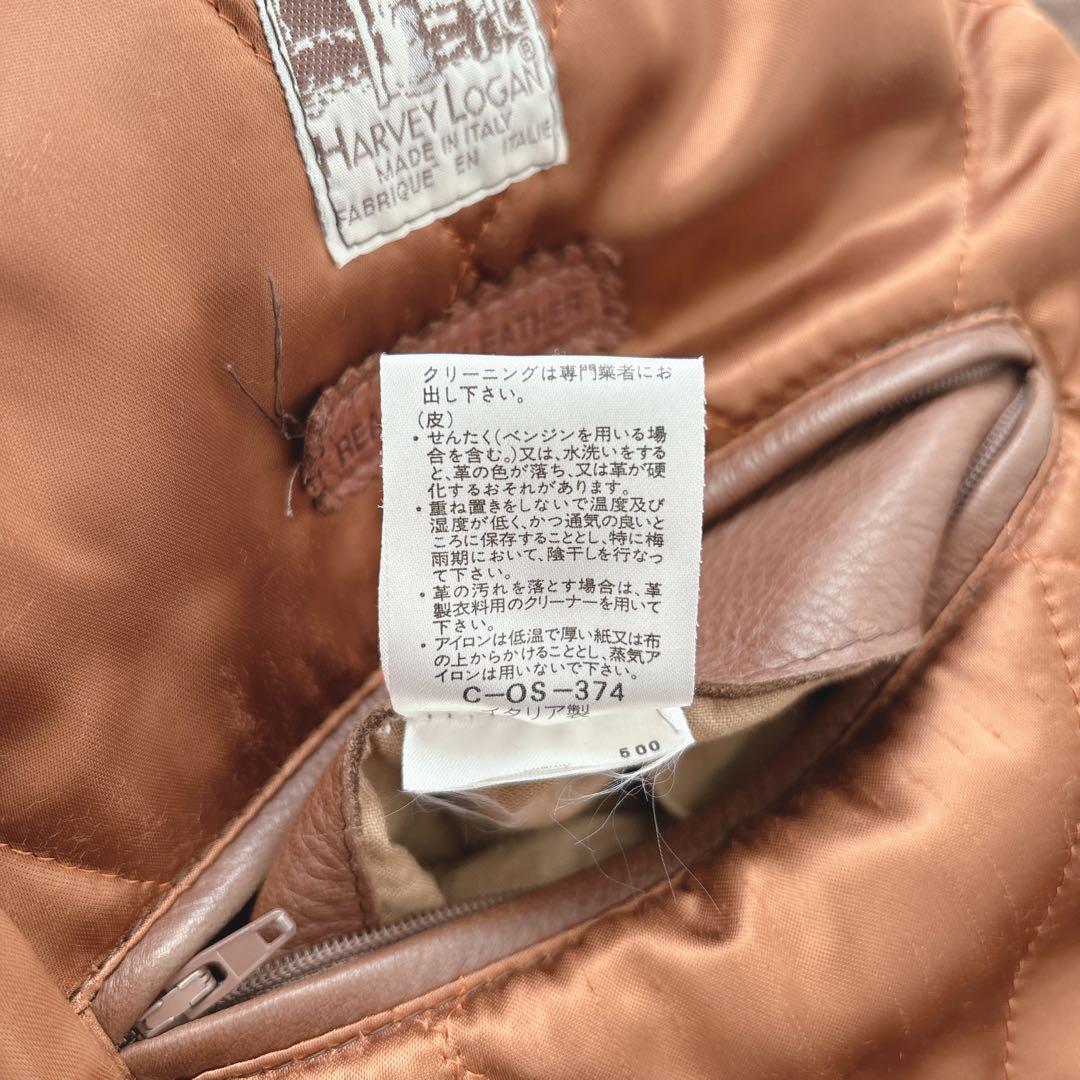 【美品】ダーバン　DURBAN レザーコート　ジャケット　鹿革　ディアスキン