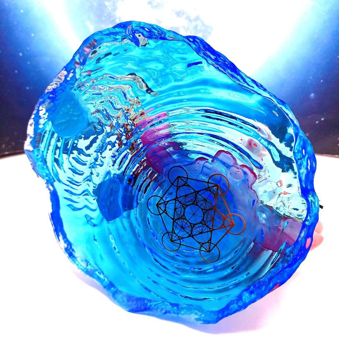 九尾の狐・波紋が広がる水面✨⭐️オルゴナイト⭐️✨幸運を引き寄せやすくなる﻿