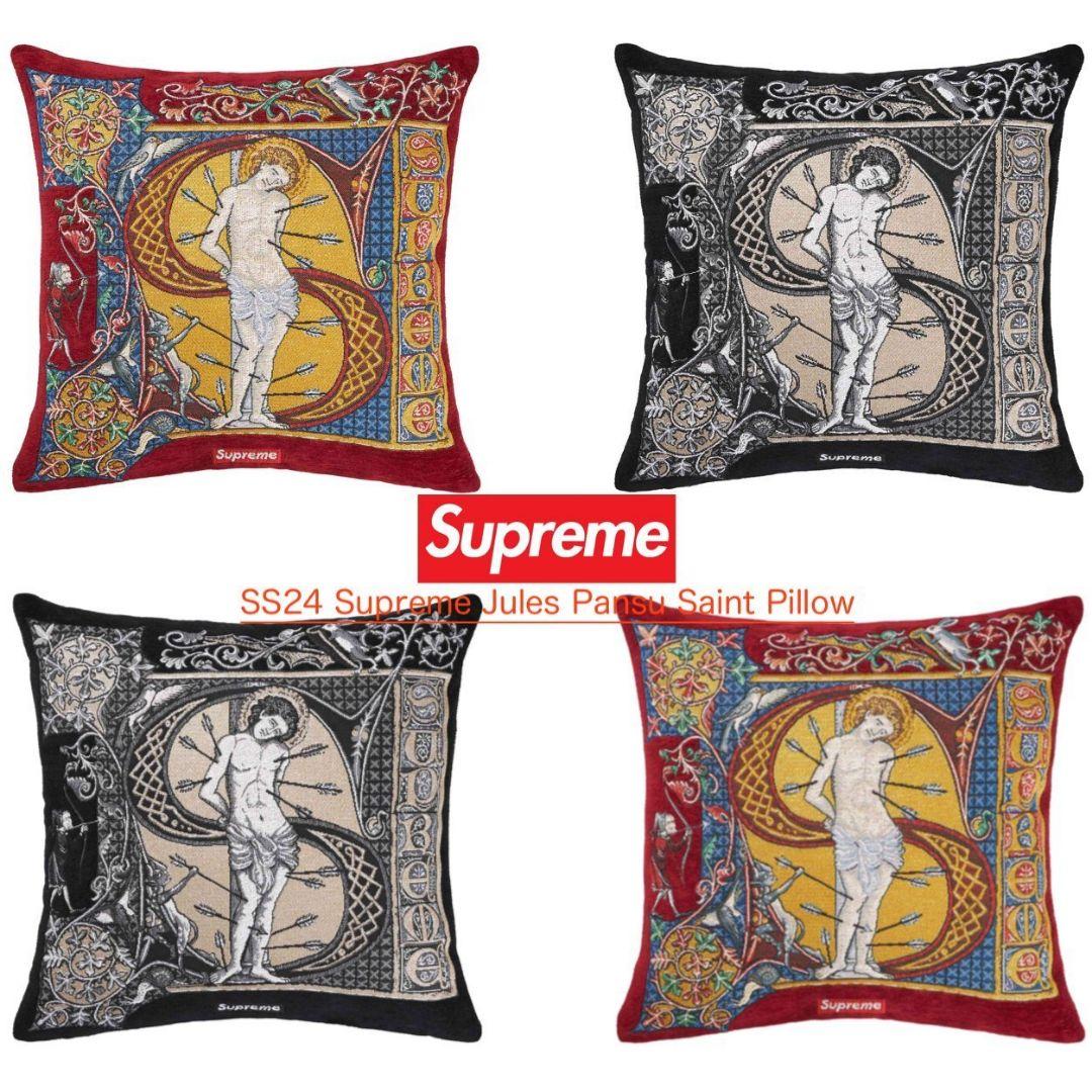 【新品未開封】Supreme シュプリーム /ジュールパンス セイント ピロー黒