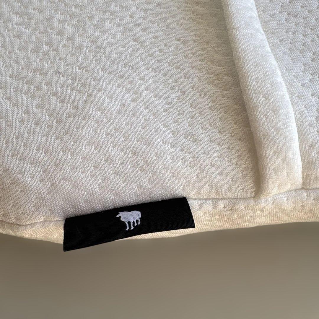 新品+1回使用品　2個セット　専用カバー付　極上睡眠　ヒツジのいらない枕　fit