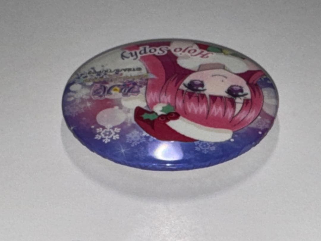 プリパラ　クリスマスドリームライブ 2016　北条 そふぃ　缶バッジ