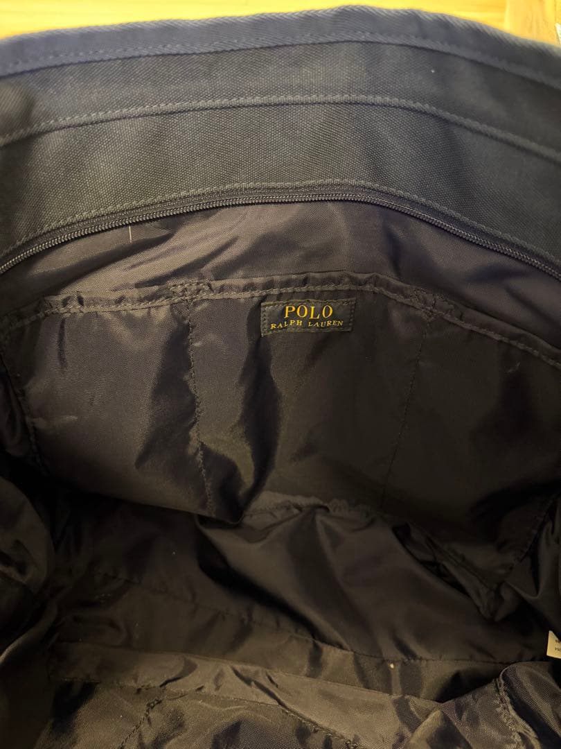 Ralph Lauren ネイビー トートバッグ　マザーズバック