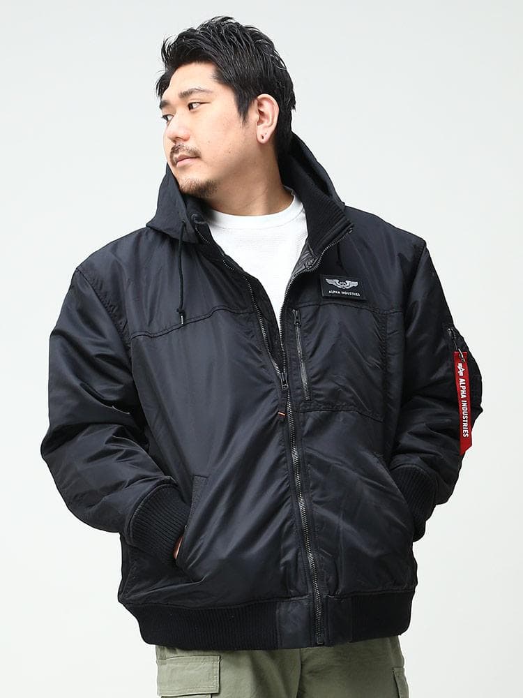 【極美品】ALPHA INDUSTRIESアルファサーモライトリブジャケット5L
