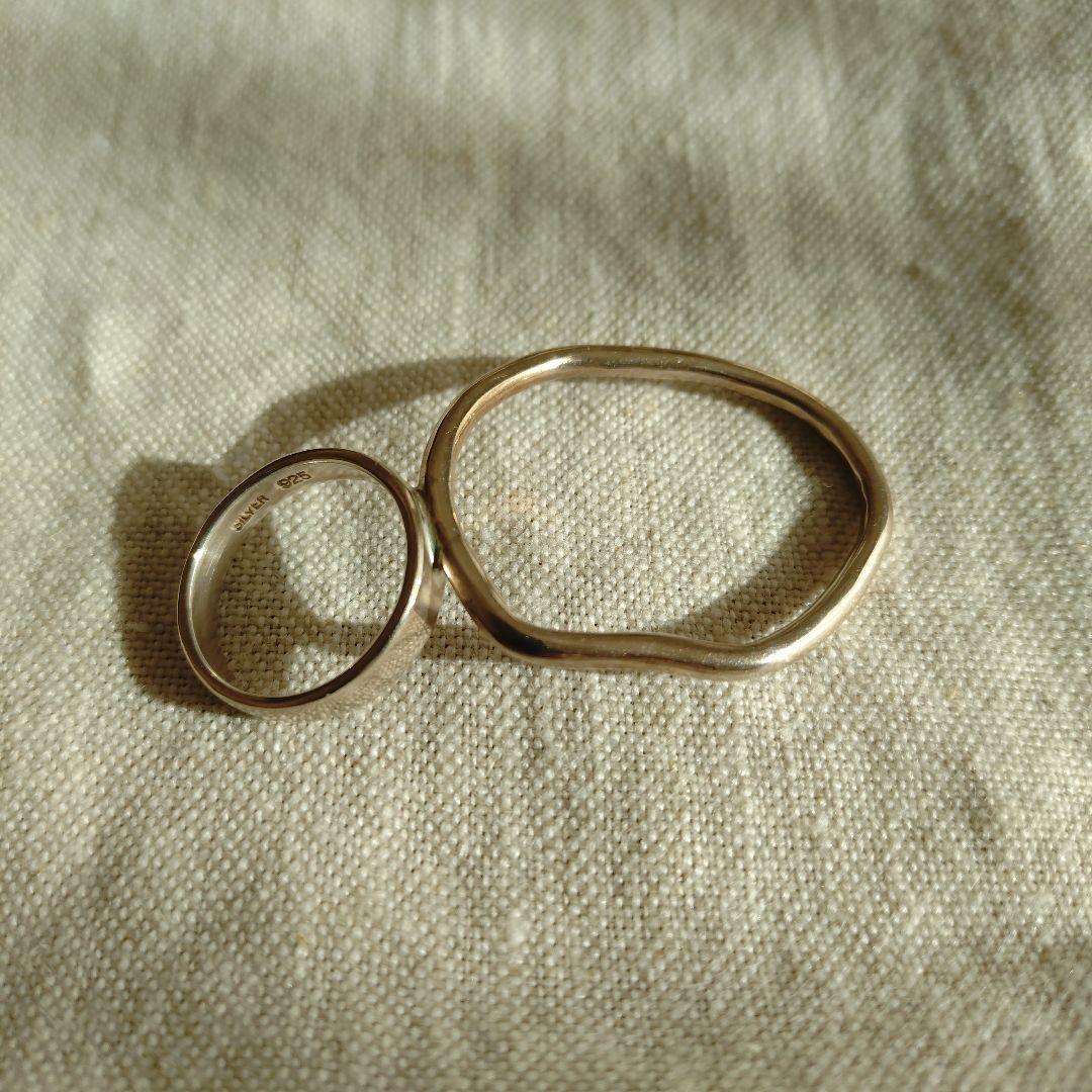 1r_factory ワンルームファクトリー変形リング　シルバー925