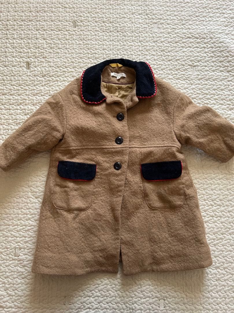 CARAMEL コート 4Y ベージュ