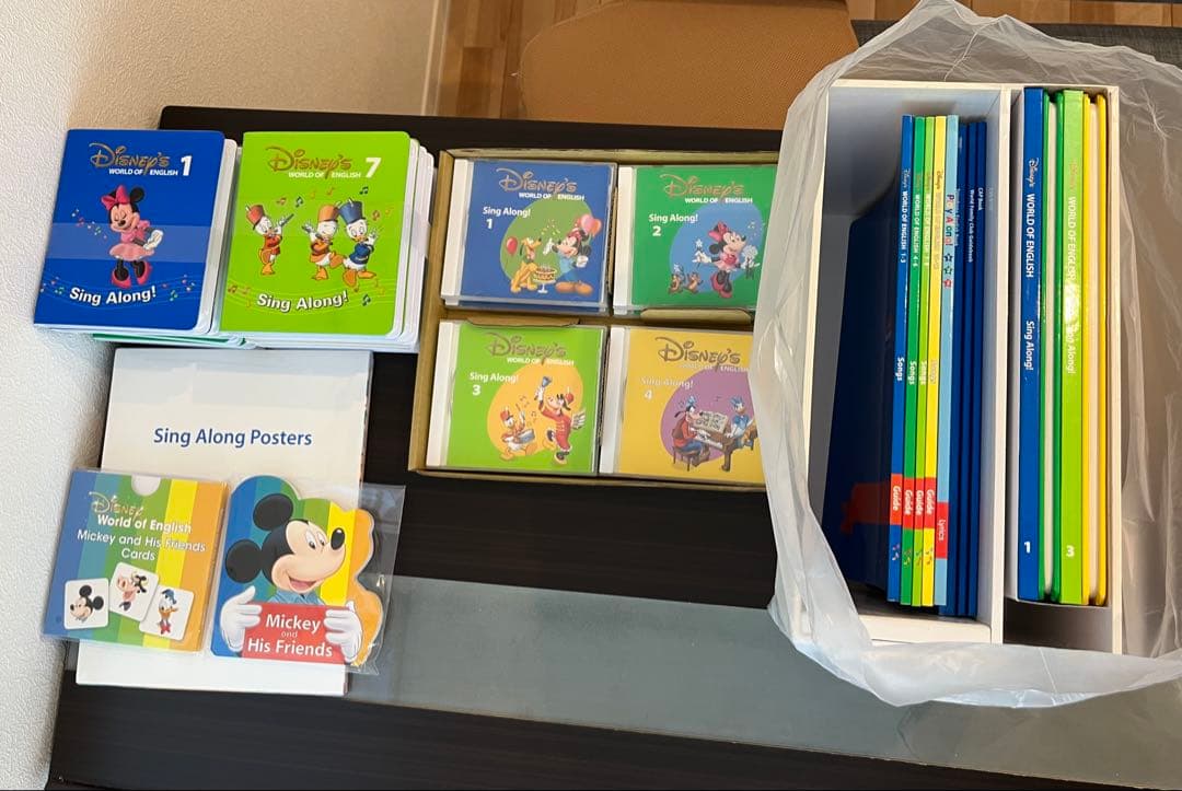 【未開封品多数】ディズニー英語　シングアロング＆プレイアロング