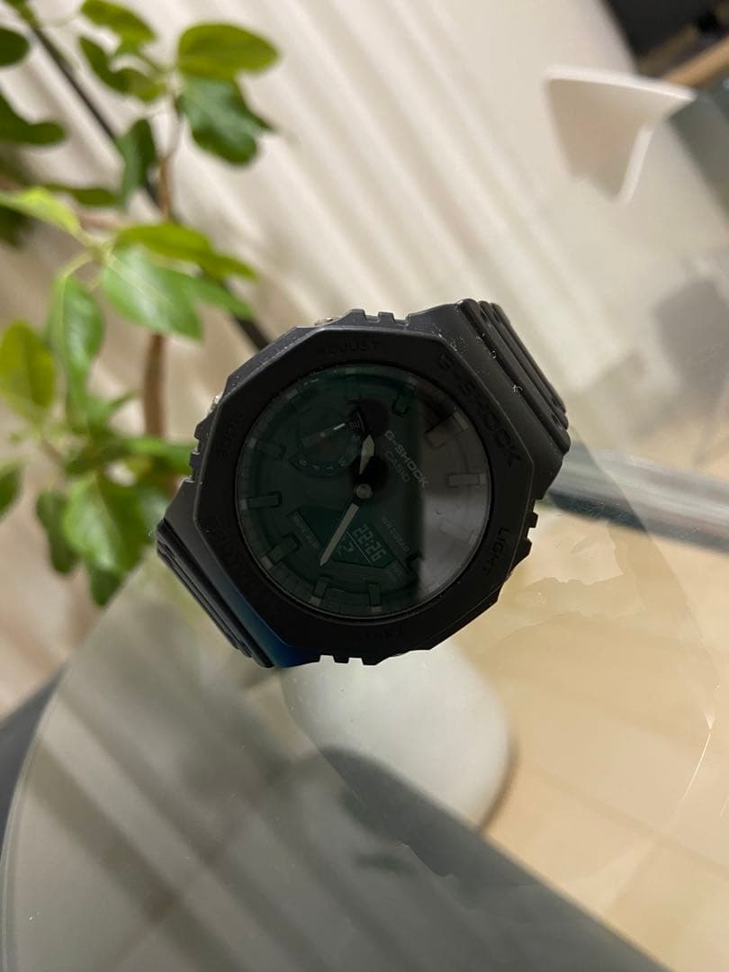 【稼働】美品 G-SHOCK タフソーラー GA-B2100 オールブラック