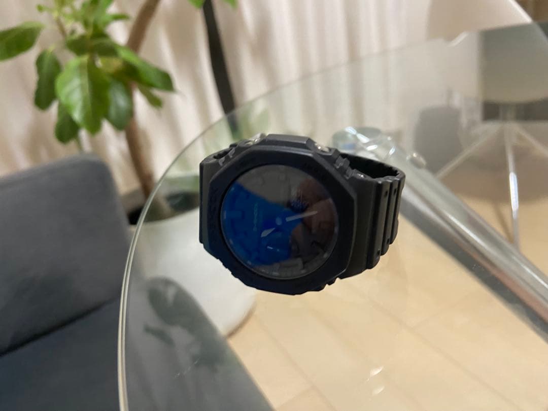 【稼働】美品 G-SHOCK タフソーラー GA-B2100 オールブラック
